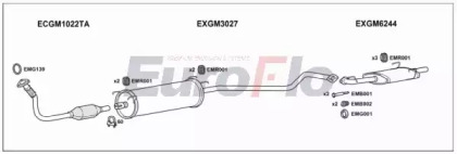 Система выпуска ОГ EuroFlo VLAST20D 1004C